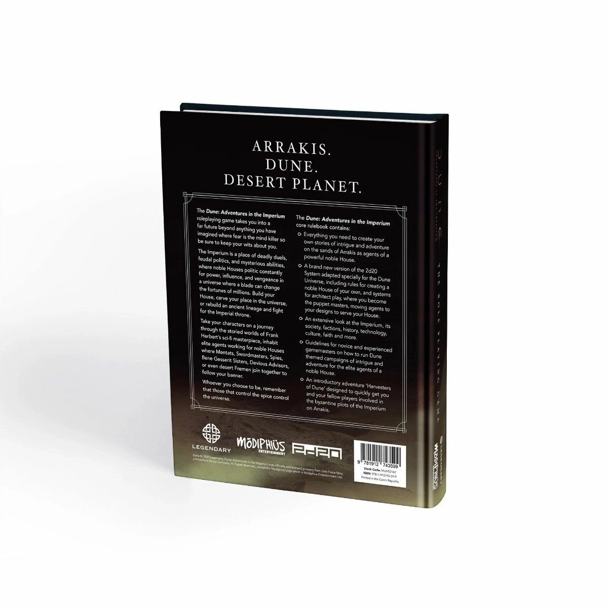 Dune Role Playing Game - Core Rulebook